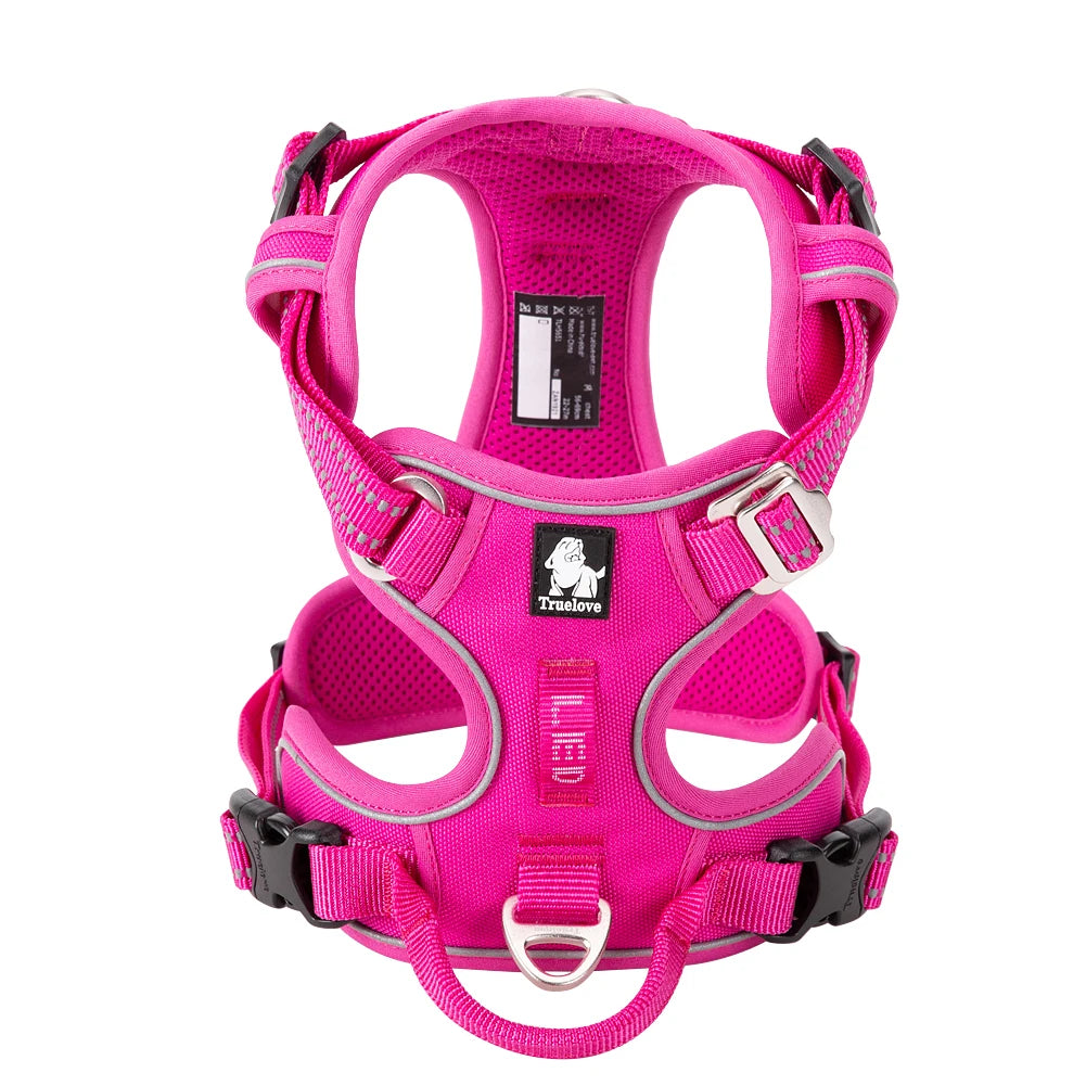 Truelove Reflective No Pull Dog Harness For Training And Walking
