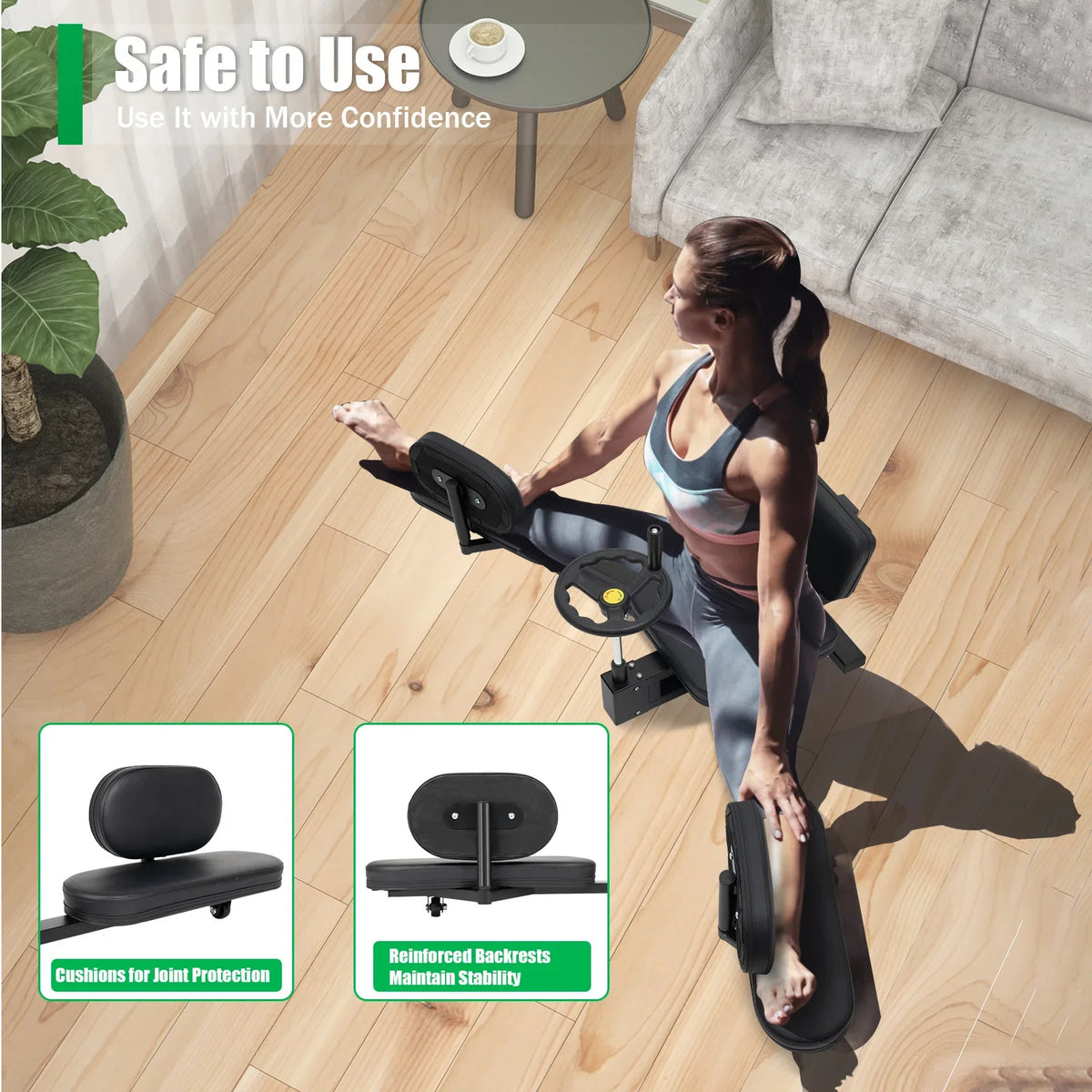 Heavy Duty Three Bar Leg Stretcher For Enhanced Flexibility