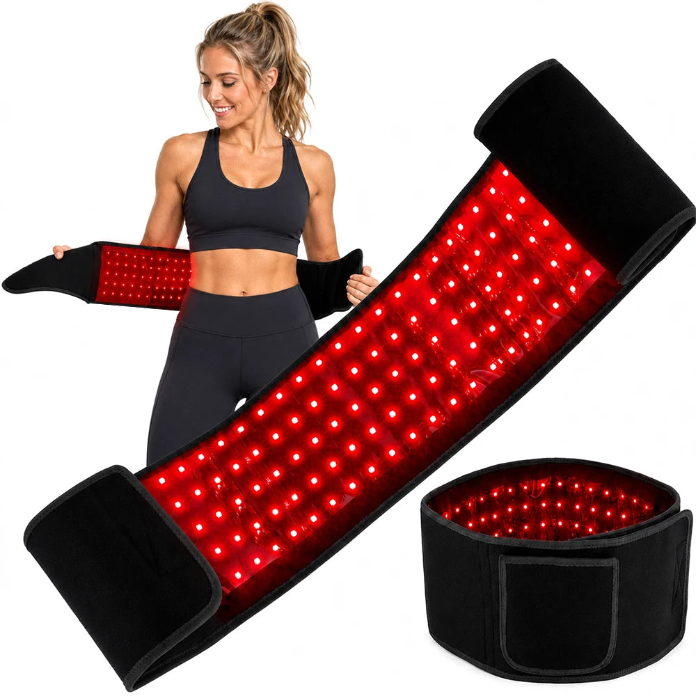 Red Light Therapy Belt For Muscle Recovery And Enhanced Circulation