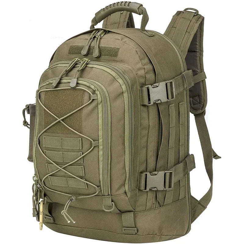 LQARMY Tactical Military Backpack For Outdoor Hiking And Travel