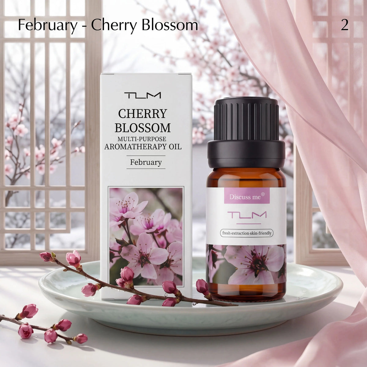 6Pc TLM Essential Oils Lavender Lemon Rose Perfumes Fragrance Is Long-Lasting For Diffusers Making Gifts For Women 10ML