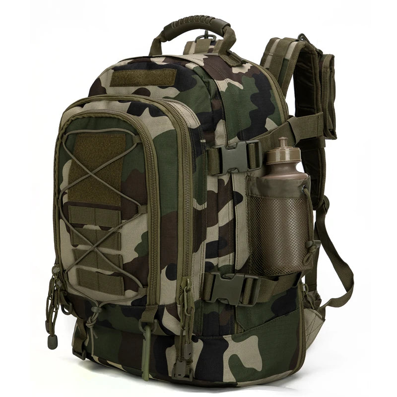 LQARMY Tactical Military Backpack For Outdoor Hiking And Travel