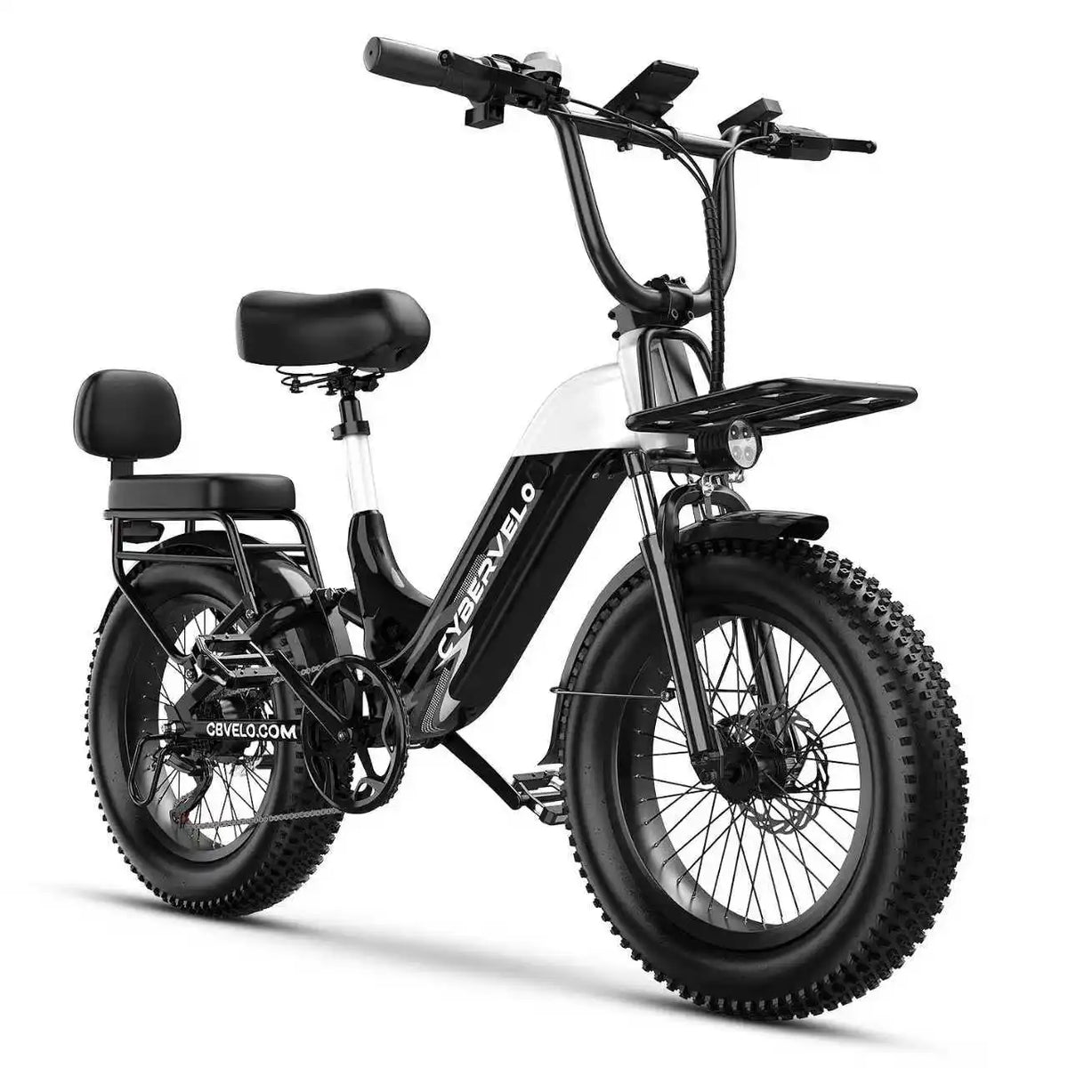 CBVELO EK12 Step Through Fat Tire Electric Commuter Bike