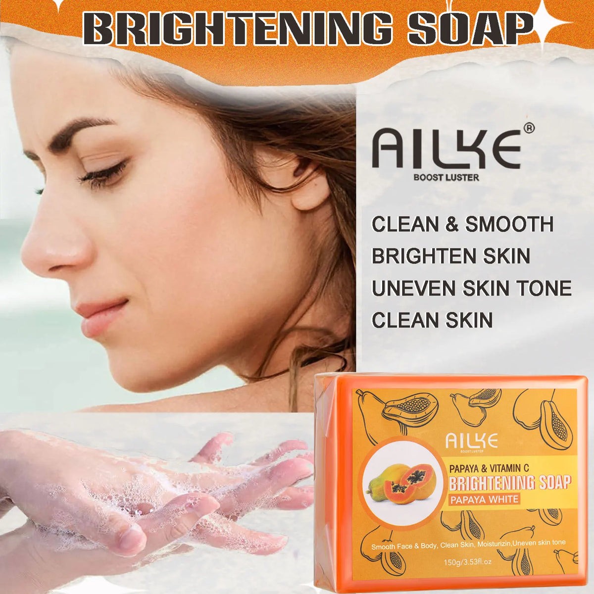 AILKE Collagen Women Skin Care Set For Whitening And Moisturizing