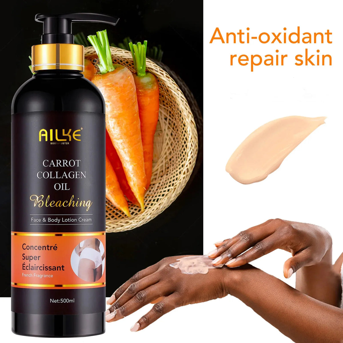 AILKE Collagen Women Skin Care Set For Whitening And Moisturizing