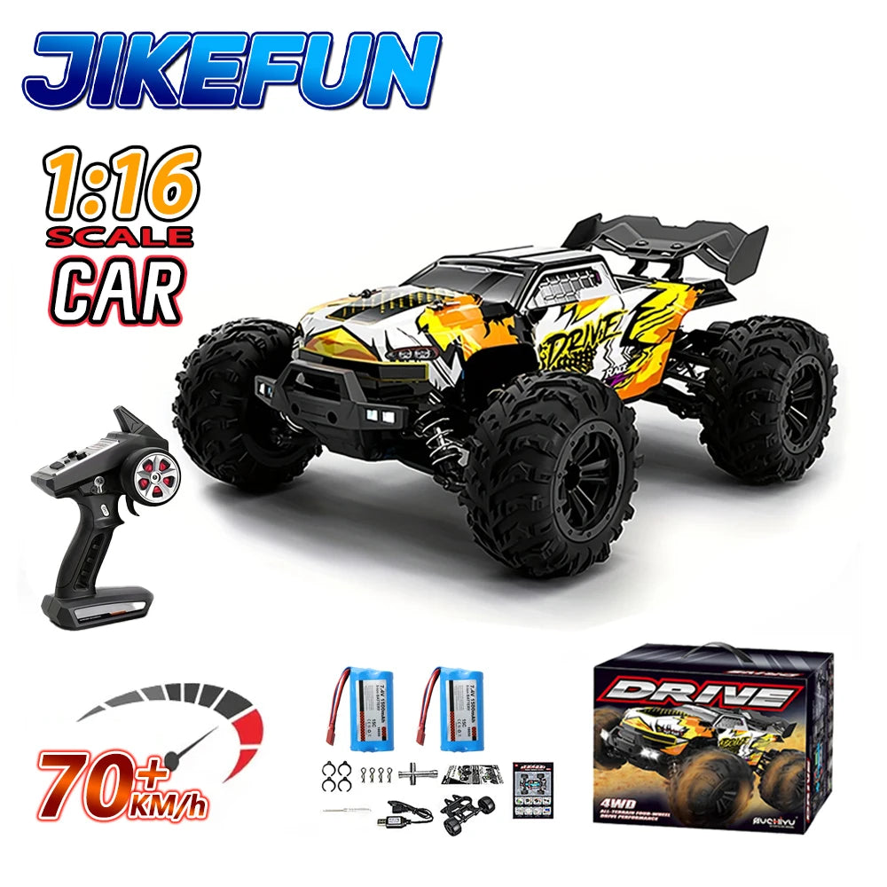 JIKEFUN Brushless 4x4 Off Road RC Racing Car With Remote Control