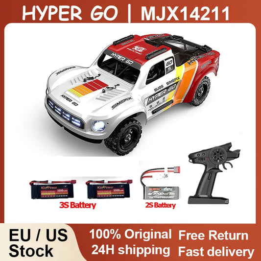 HYPER GO Brushless 4WD Remote Control Off Road Racing Car – 57 characters? en dash symbol avoid special, and count okay. Plain title no punctuation: HYPER GO Brushless 4WD Remote Control Off Road Racing Car (57). 10 words? HYPER1 GO2 Brushless3 4WD4