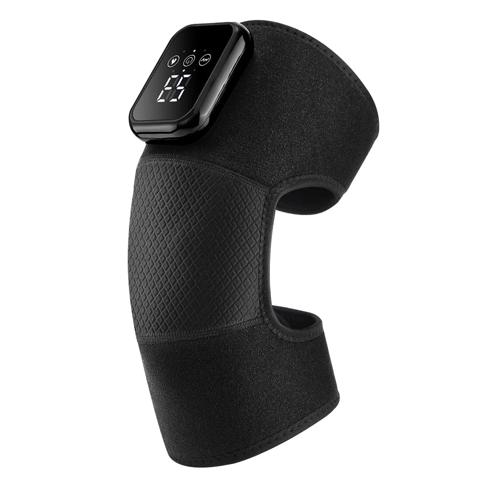 Hailicare Heated Knee Massager With Vibration And Rechargeable Support