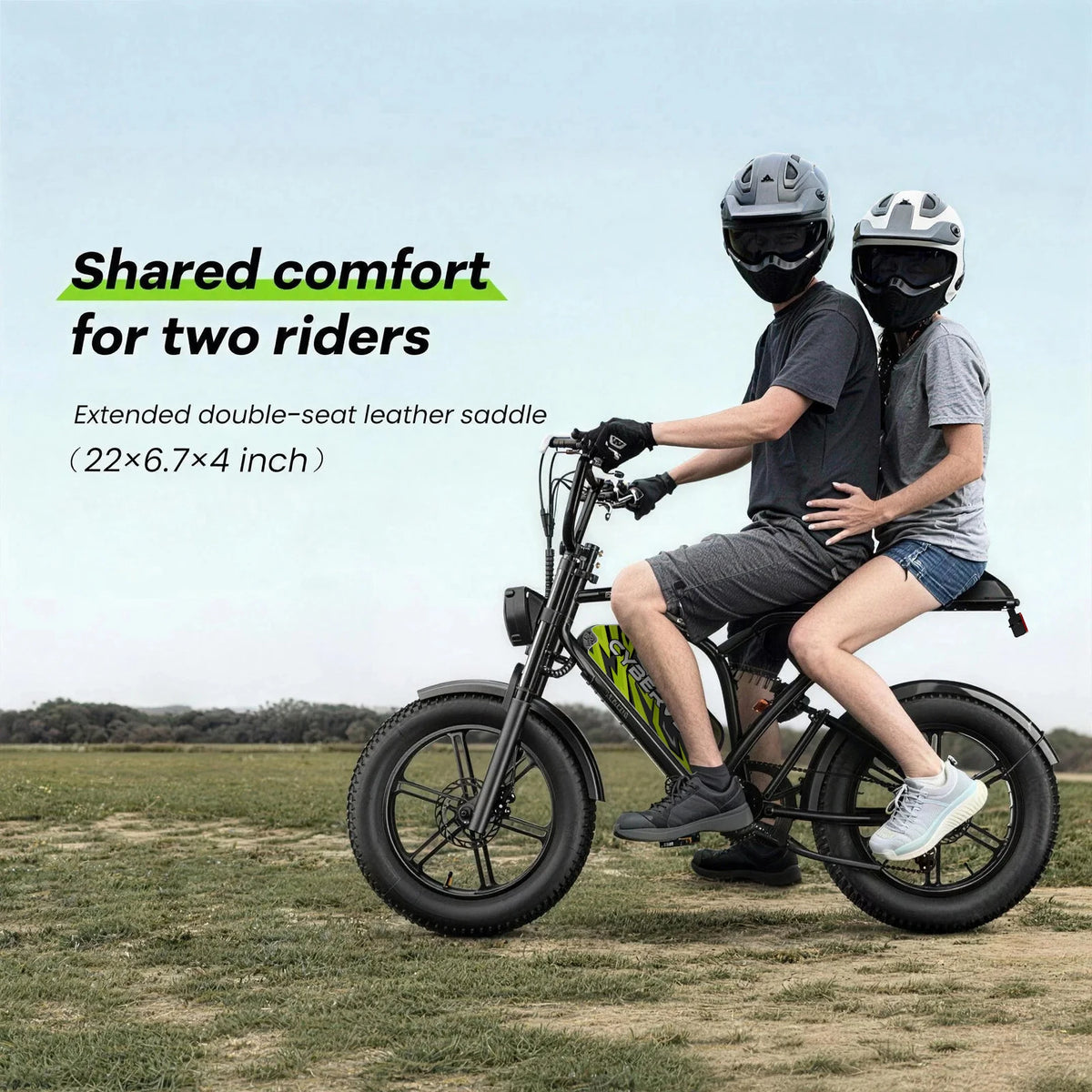 Aoango EK11 Fat Tire All Terrain Electric Bike Removable Battery