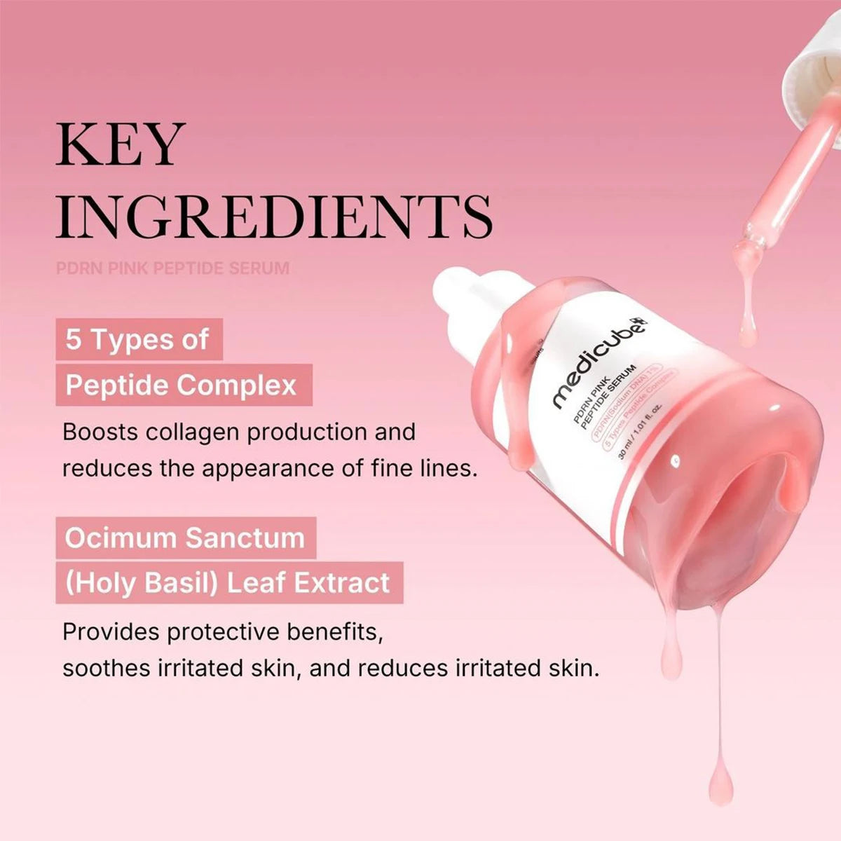 Medicube Salmon DNA PDRN Peptide Serum For Firming Skin