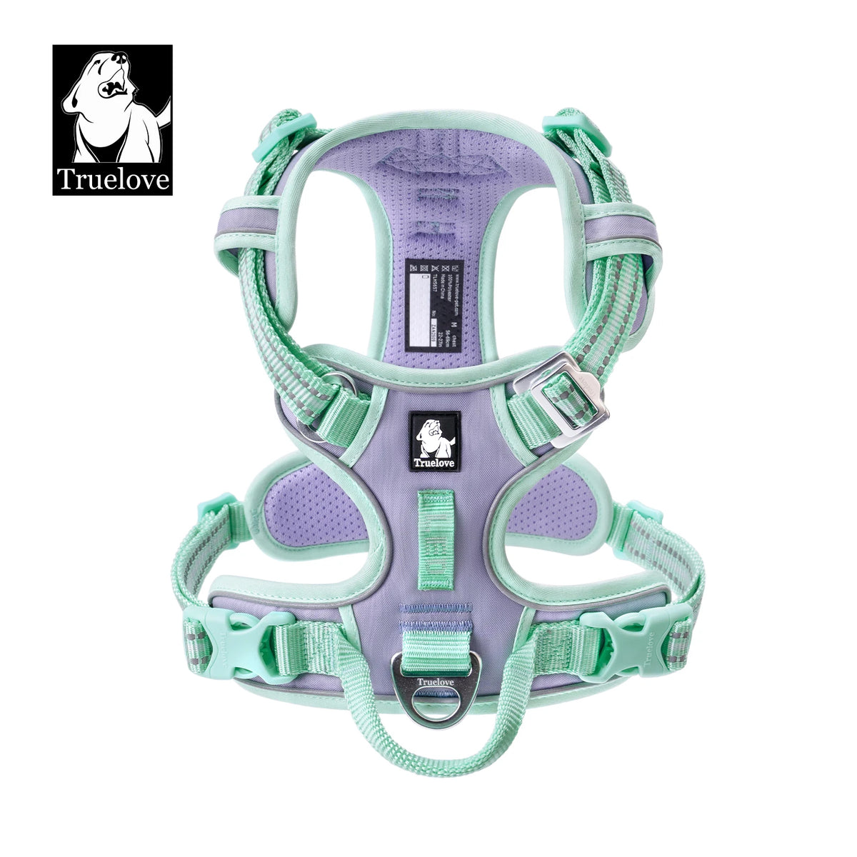Truelove Reflective No Pull Dog Harness For Training And Walking
