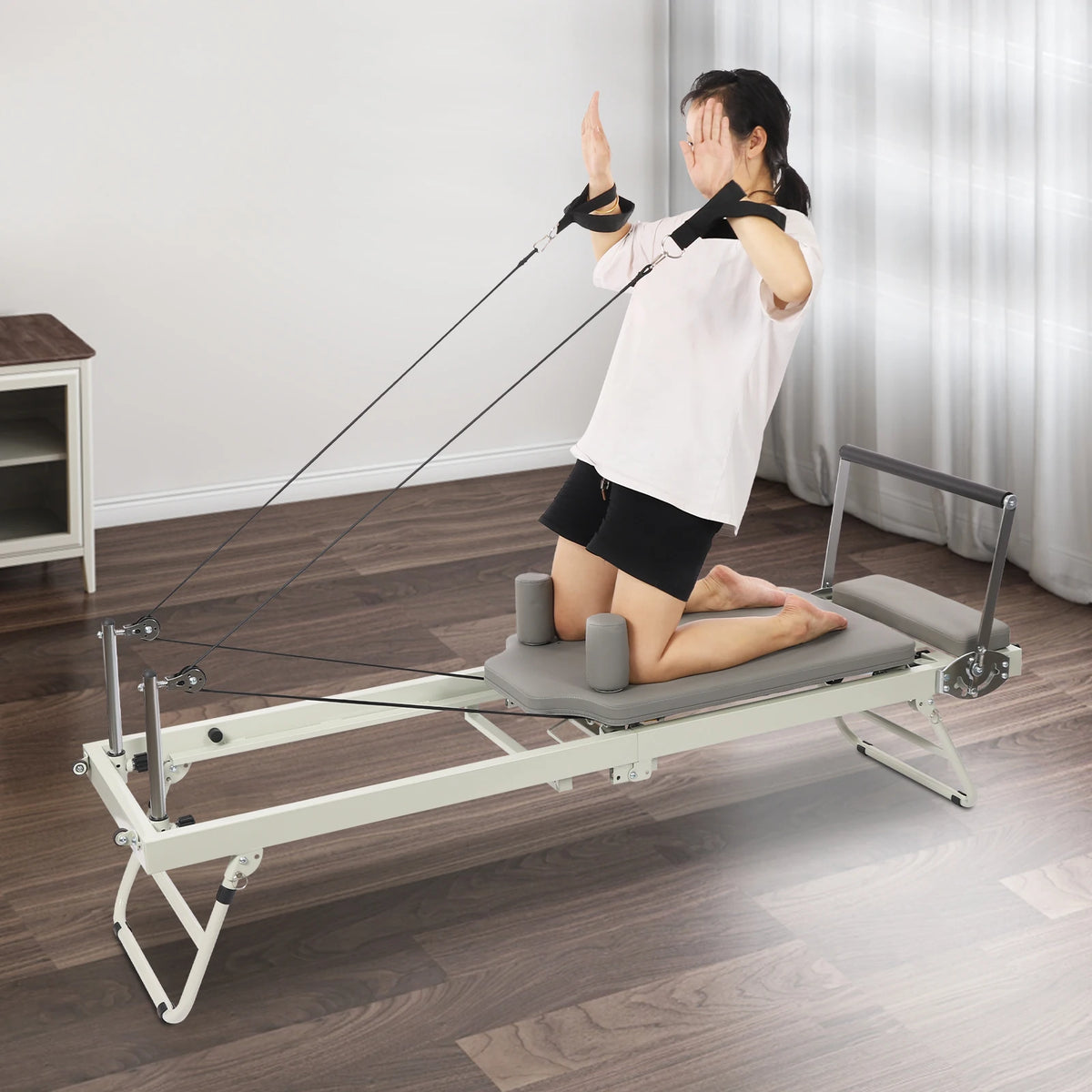 Multifunction Steel Pilates Reformer With Spring Resistance