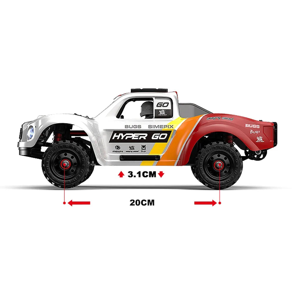 HYPER GO Brushless 4WD Off Road Racing RC Truck Toy