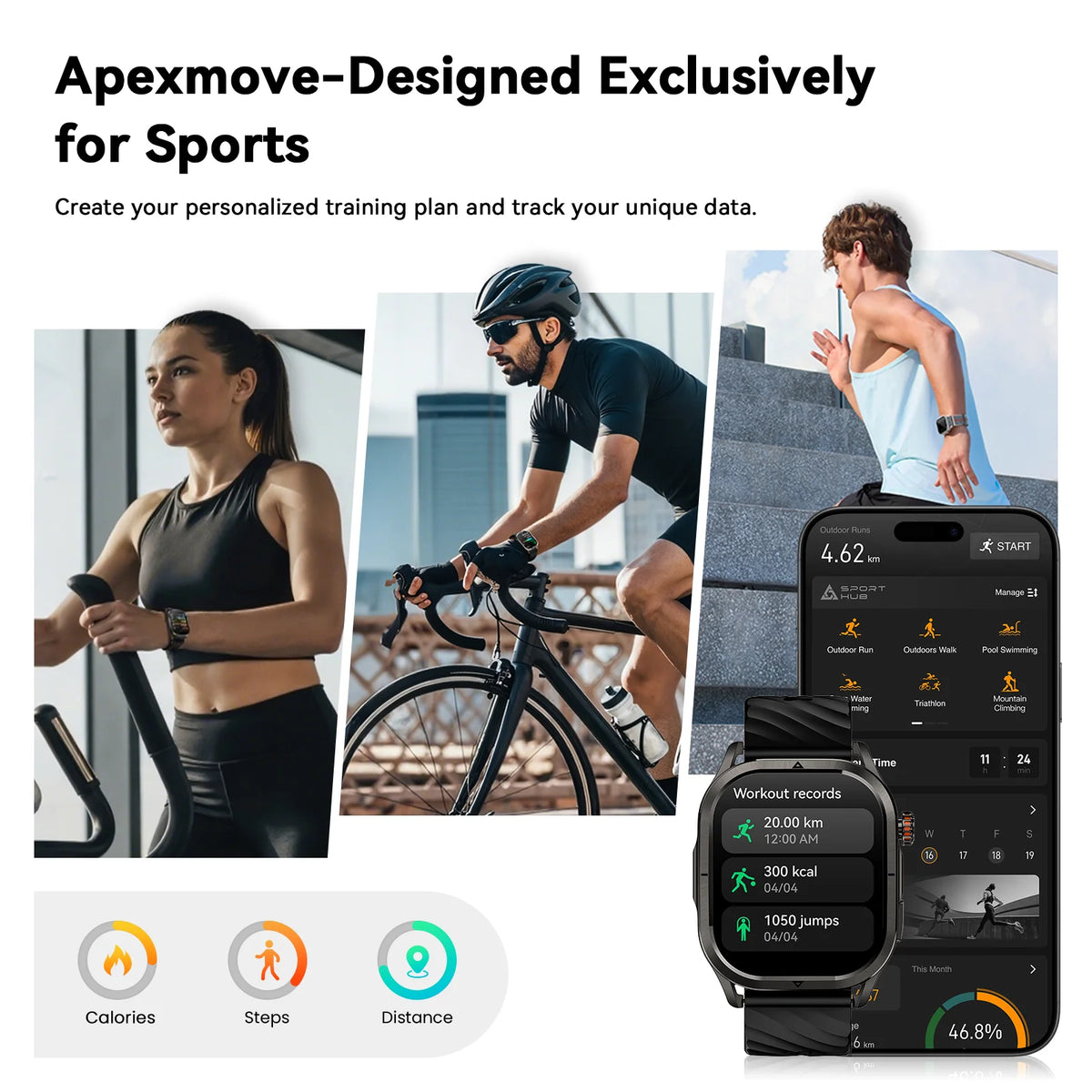2025 KOSPET MAGIC P10 GPS Smartwatch For Men Anti-Fingerprint AMOLED Screen Dual-Band GNSS IP69K 5ATM Waterproof 180+ Sport Mode