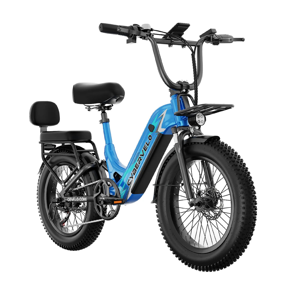 Step Through Off Road Electric Bike With Fat Tires