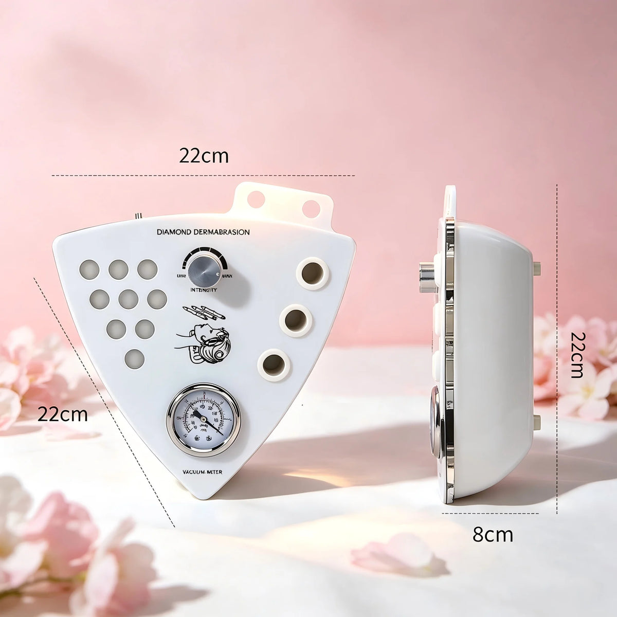 3 In 1 Facial Care Device With Microdermabrasion And Vacuum