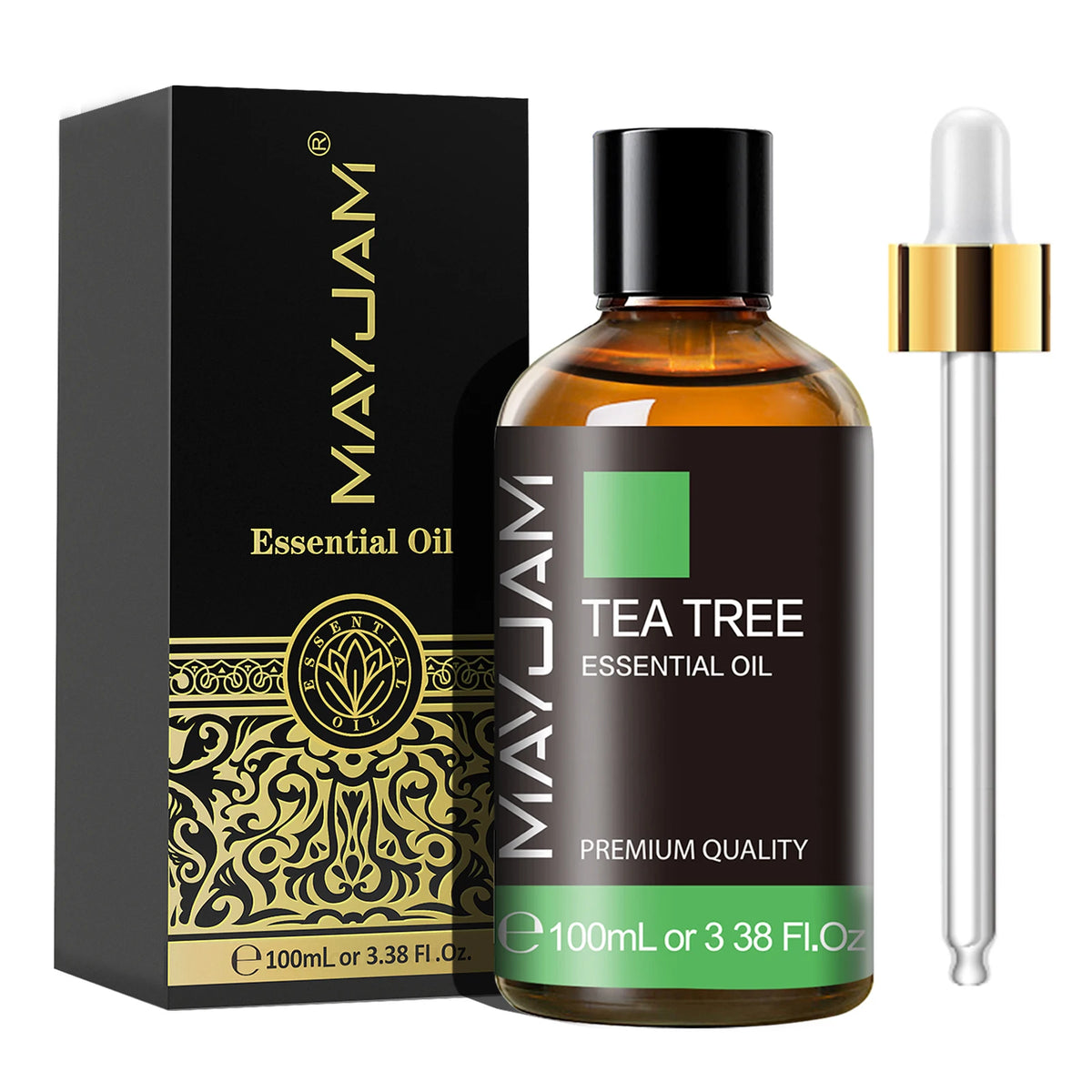 MAYJAM Vanilla Sweet Orange Eucalyptus Lavender Sandalwood Peppermint Bergamot Patchouli Scents 100ML Natural Essential Oils