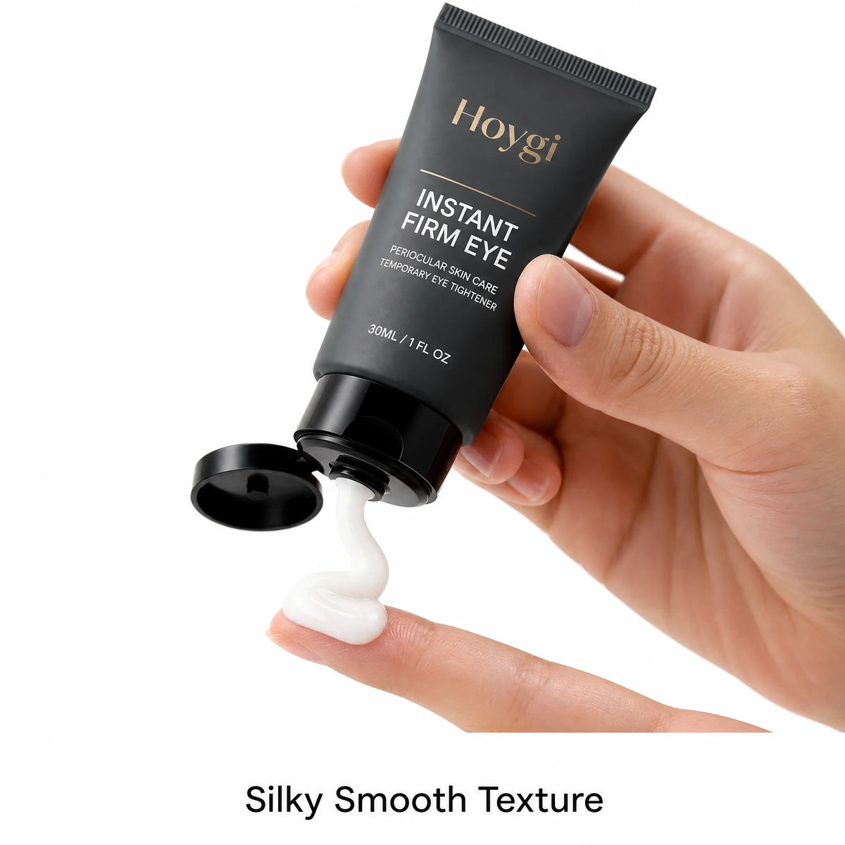 Hoygi Instant Firm Eye Cream 30ml Firming Eye Serum for Crows Feet Fine Lines Dark Circles Under Eye Anti Aging Skincare