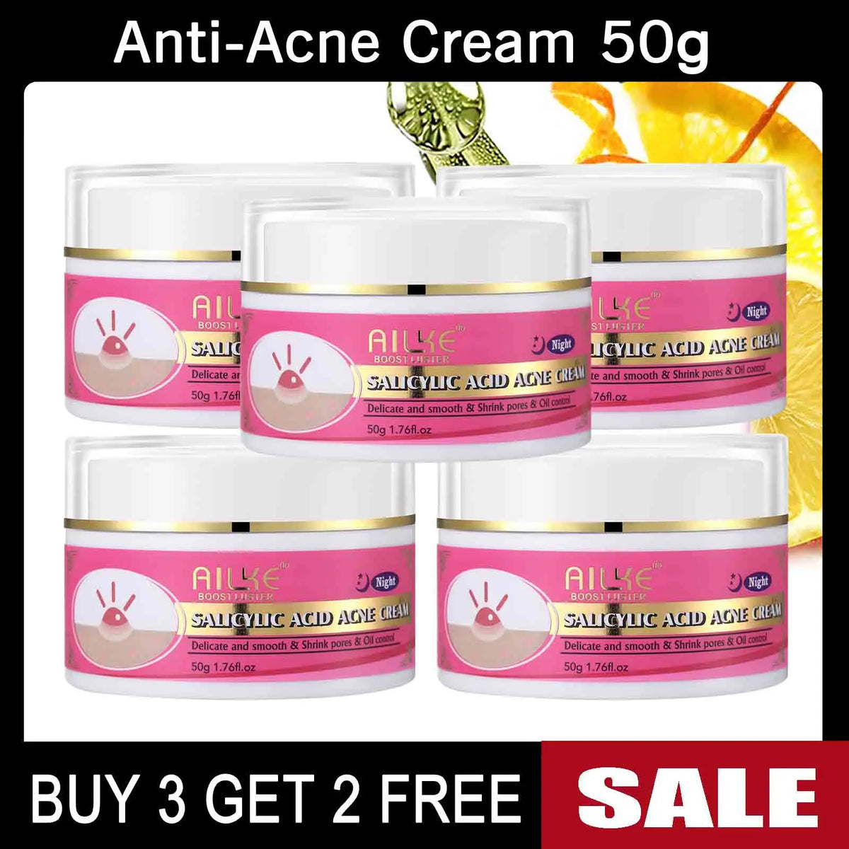 AILKE Natural Skin Brightening And Moisturizing Care Set