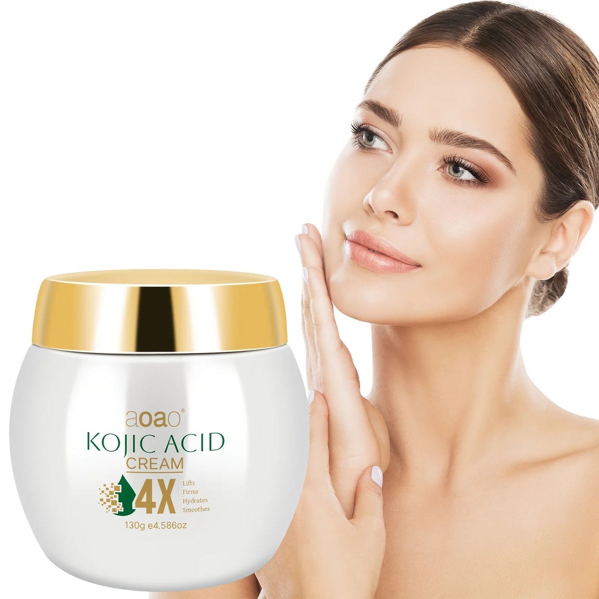 Kojic Acid Day & Night Facial Moisturizer, Vitamin E For Deep Skin Firming, With Collagen Non Greasy, Suitable For Sensitive And Dry Skin, Unisex.