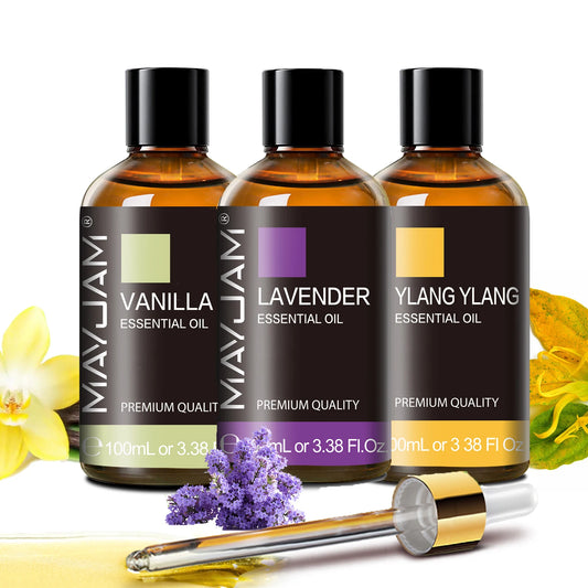 MAYJAM Lavender Pure Natural Undiluted Essential Oil Diffuser
