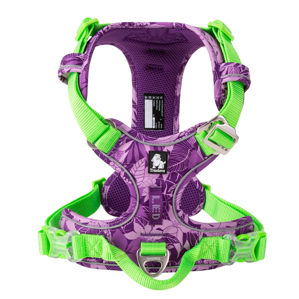 Truelove Reflective No Pull Dog Harness For Training And Walking
