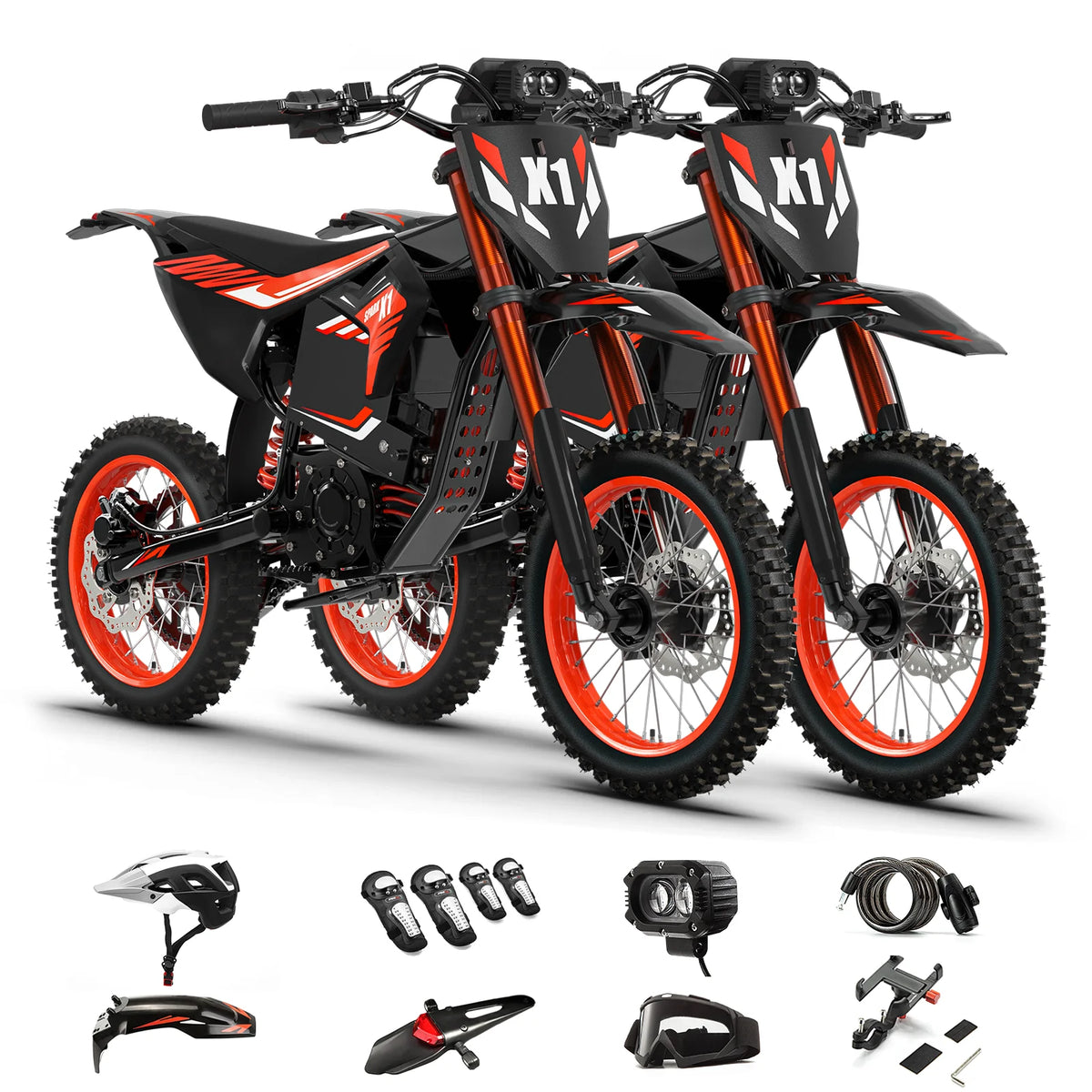 QRONGE X1 Spark Electric Dirt Bike for Teens and Adults